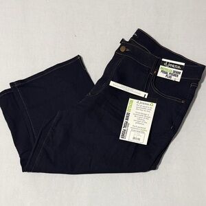 d. jeans Recycled Denim Pedal Pusher Plus Size 22W NWT